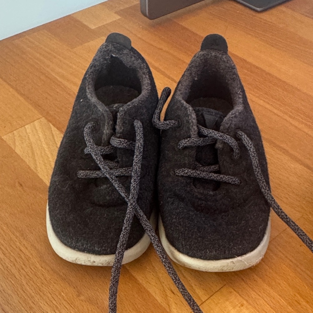Allbirds Smallbirds Charcoal Kids Sneakers T8